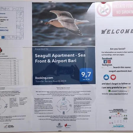 Apartment Seagull Sea & Airport Bari